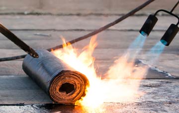 Flukes Hole asphalt flat roofing repairs
