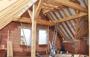 Flukes Hole attic trusses
