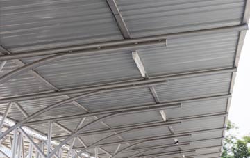 installing Flukes Hole metal roofing