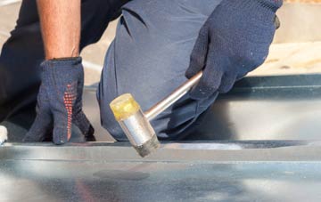 Flukes Hole metal flat roofing repairs
