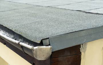 repair or replace Flukes Hole flat roofing?