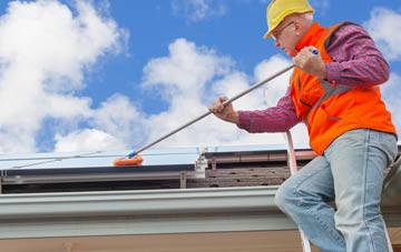 Flukes Hole soft wash roof cleaning