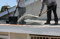 Flukes Hole flat roofing repair